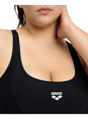 Arena Strój kąpielowy w kolorze czarno-białym