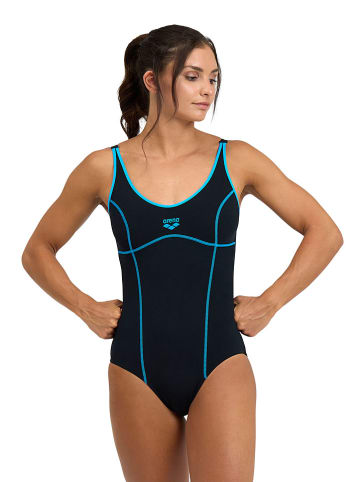 Arena Badpak zwart/turquoise