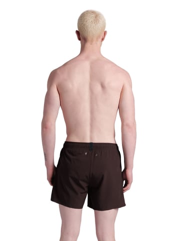 Arena Badeshorts in Dunkelbraun