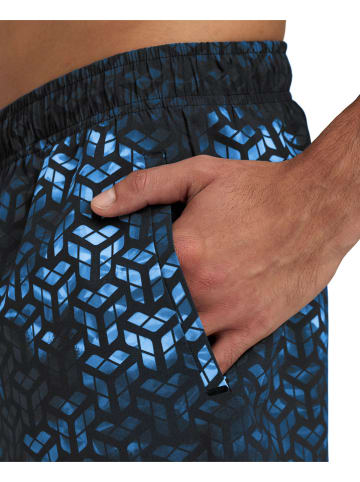 Arena Badeshorts in Schwarz/ Türkis