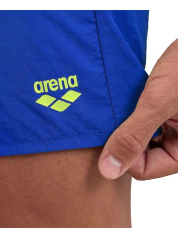 Arena Badeshorts in Blau/ Gelb