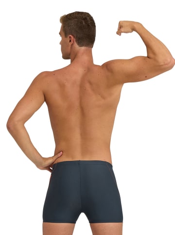 Arena Badehose in Anthrazit/ Orange