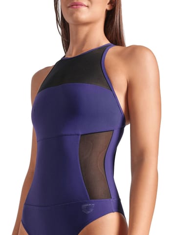 Arena Badeanzug in Aubergine
