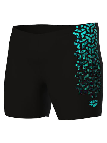 Arena Badehose in Schwarz/ Türkis