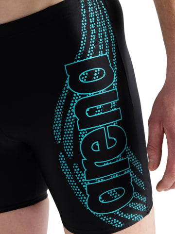 Arena Badehose in Schwarz/ Türkis