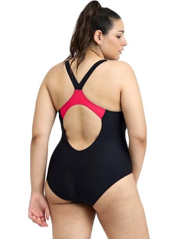 Arena Badeanzug "Threefold" in Schwarz