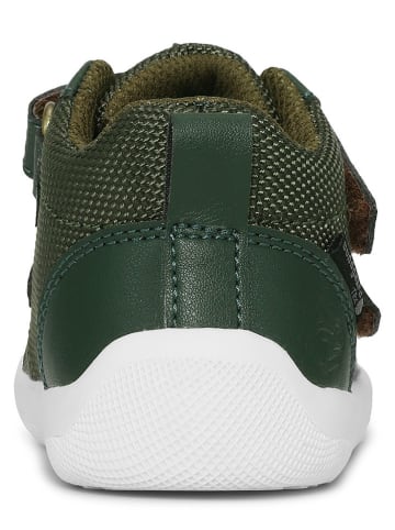 Bundgaard Buty "The Walk Sport TEX" w kolorze zielonym do nauki chodzenia