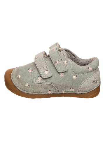 Bundgaard Leder-Halbschuhe in Grau/ Rosa