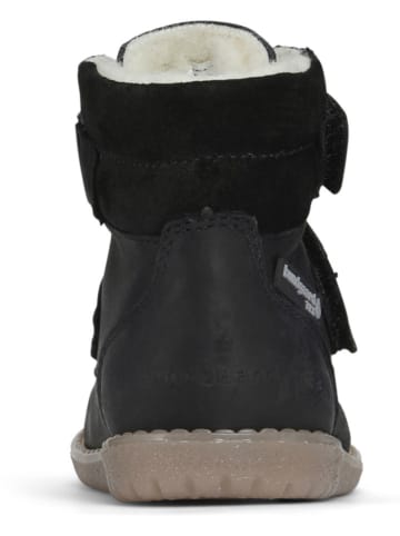 Bundgaard Skórzane botki "Rabbit Strap TEX" w kolorze czarnym