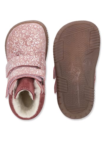 Bundgaard Leder-Winterboots "Rabbit" in Rosa
