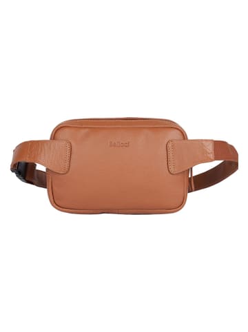 Bellicci Leder-Gürteltasche ""Casey" in Cognac - (B)22 x (H)13,5 x (T)6,5 cm