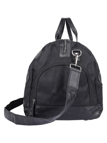 SPARWELL Skórzana torba podróżna "Sightseer Scott" w kolorze czarnym - 54 x 27 x 27 cm