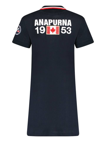 ANAPURNA Sukienka "Kareteak" w kolorze granatowym
