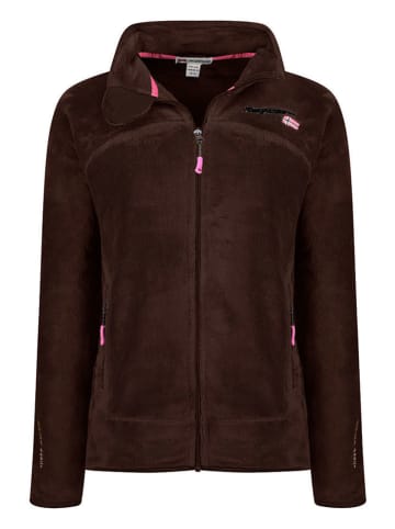 ANAPURNA Fleece vest "Uternel" bruin