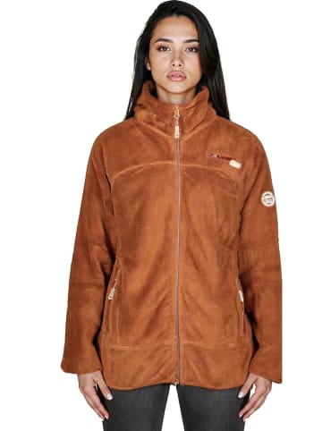 ANAPURNA Kurtka polarowa "Uternel" w kolorze jasnobrązowym