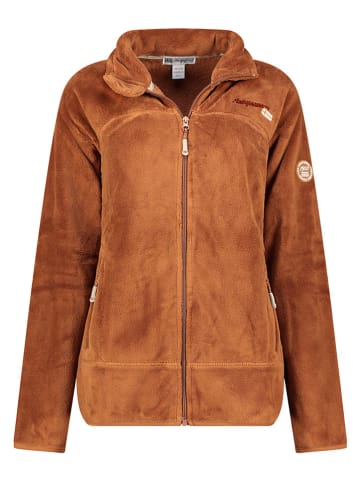 ANAPURNA Kurtka polarowa "Uternel" w kolorze jasnobrązowym