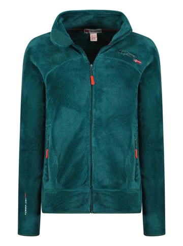 ANAPURNA Kurtka polarowa "Uternel" w kolorze zielonym