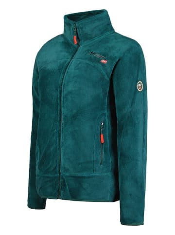 ANAPURNA Kurtka polarowa "Uternel" w kolorze zielonym