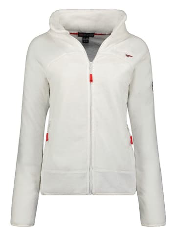 ANAPURNA Fleece vest "Uternel" wit