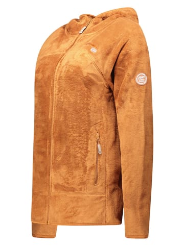 ANAPURNA Fleece vest "Uternel" lichtbruin