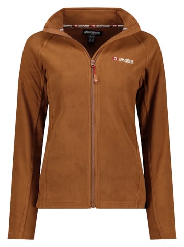 ANAPURNA Fleecejacke "Tonneau" in Hellbraun