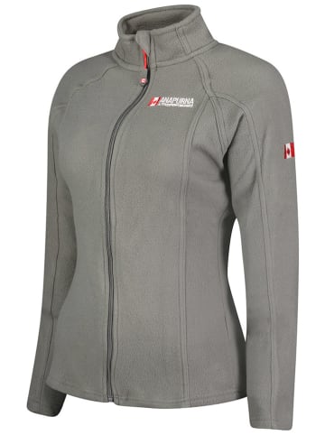 ANAPURNA Kurtka polarowa "Tonneau" w kolorze antracytowym