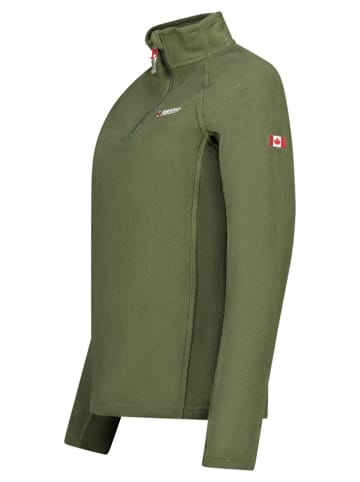 ANAPURNA Fleecepullover "Tonneau" in Khaki
