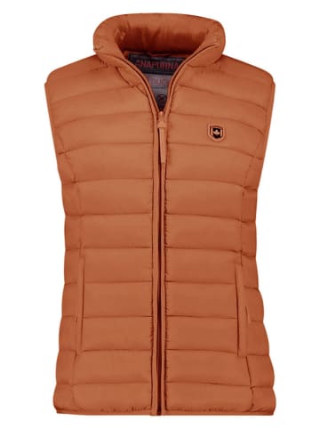 ANAPURNA Doorgestikte bodywarmer ''Vakitalana'' in Kamel