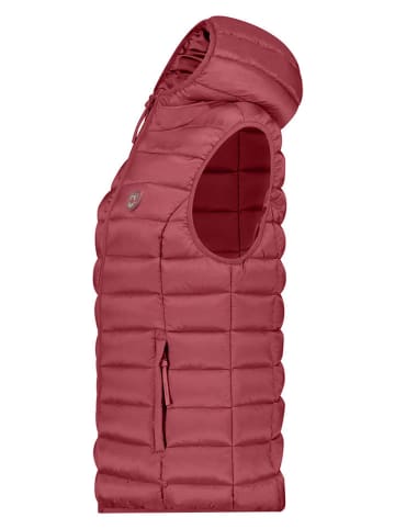 ANAPURNA Doorgestikte bodywarmer "Vakitalana" bordeaux