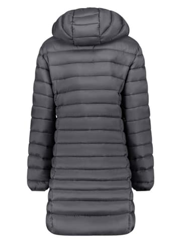 ANAPURNA Doorgestikte mantel ''Akitalana'' grijs