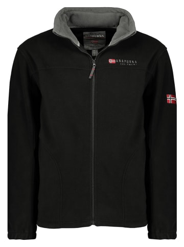 ANAPURNA Fleece vest zwart