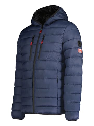 ANAPURNA Doorgestikte jas "Alaricana" donkerblauw