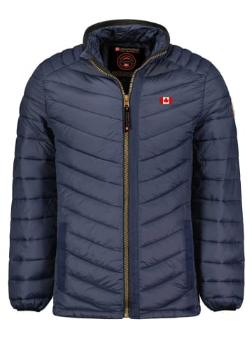 ANAPURNA Doorgestikte jas "Carlitana" donkerblauw