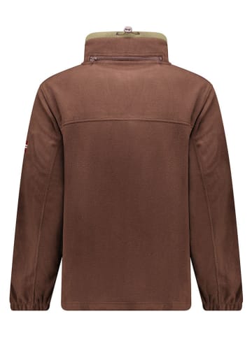 ANAPURNA Fleece vest "Uranium" bruin