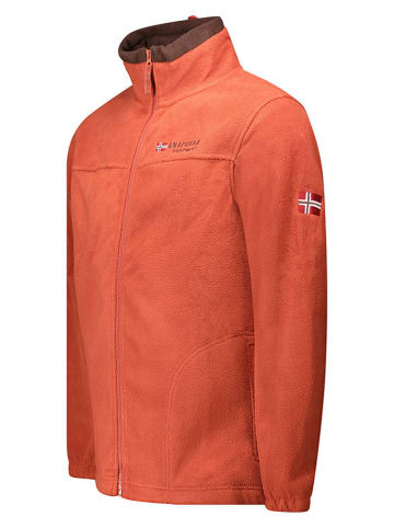 ANAPURNA Kurtka polarowa "Uranium" w kolorze pomarańczowym