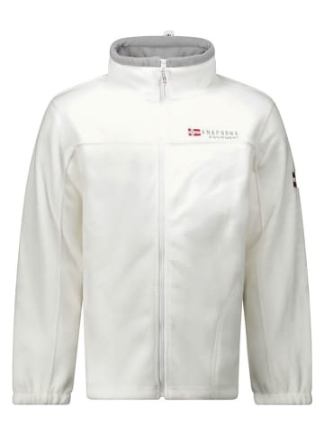 ANAPURNA Fleece vest "Uranium" wit/Weiß