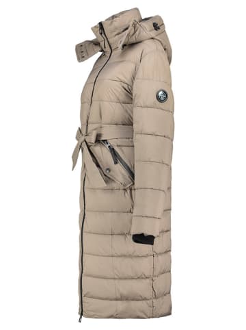 ANAPURNA Parka "Cabana" w kolorze szarobrązowym