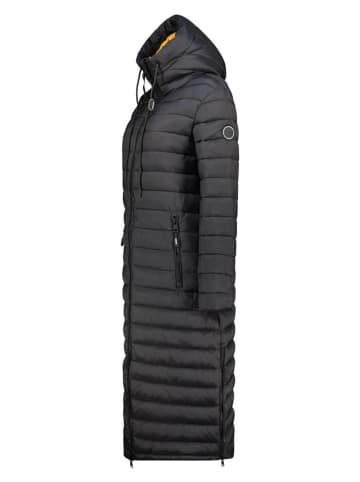 ANAPURNA Płaszcz pikowany "Azulana" w kolorze czarnym