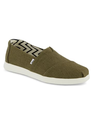 TOMS Slippersy w kolorze khaki