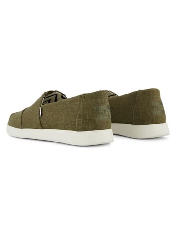 TOMS Slippersy w kolorze khaki