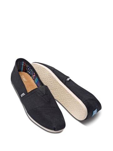 TOMS Slippersy w kolorze czarnym