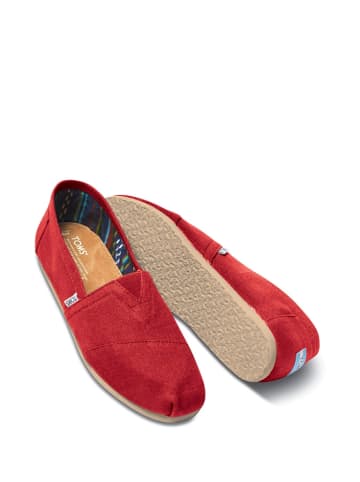 TOMS Instappers rood
