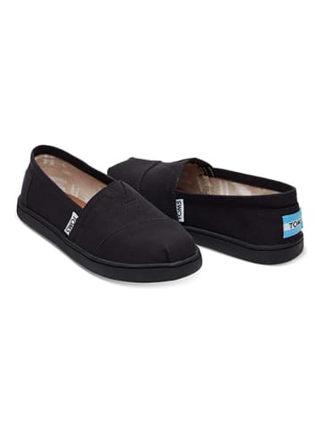 TOMS Slipper in Schwarz