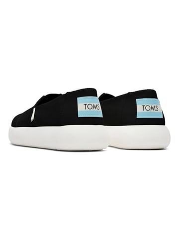 TOMS Slippersy w kolorze czarnym