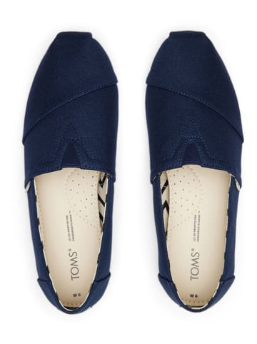 TOMS Instappers donkerblauw
