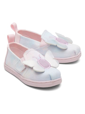 TOMS Instappers lichtroze/lichtblauw