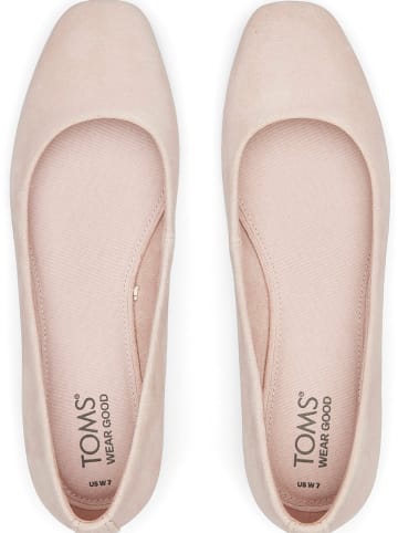 TOMS Ballerina's lichtroze