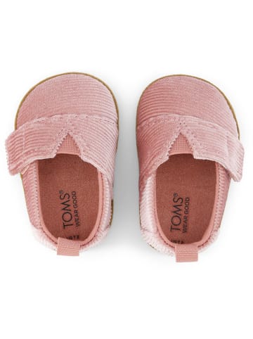 TOMS Slippersy w kolorze jasnoróżowym