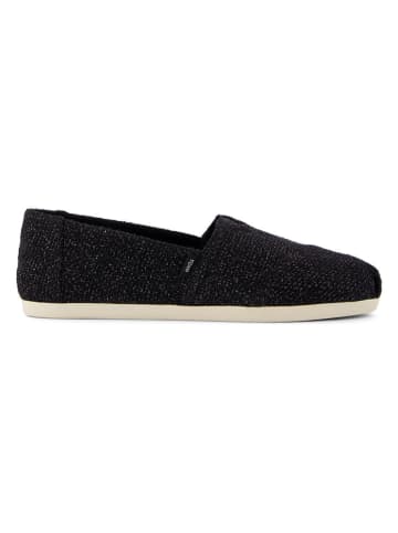 TOMS Espadrilles in Schwarz