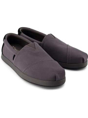TOMS Slippersy w kolorze antracytowym